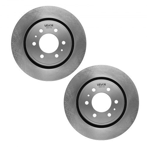 Front Brake Kit Ceramic Brake Pads & Hollow Brake Rotors Replacement, Compatible with 015-2020 Ford F-150, 2010-2014 Ford F-150 (6 Lug Models), 2010-2021 Ford Expedition & Lincoln Navigator