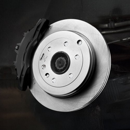 Front & Rear Brake Kit Compatible with 2008-2017 Buick Enclave, 2009-2017 Chevrolet Traverse/2007-2010 Saturn Outlook, 2007-2016 GMC Acadia/2017 GMC Acadia Limited, Hollow Brake Rotors Pads Kit