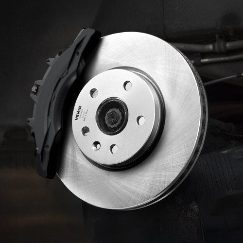 Front and Rear Brake Kit Compatible with 2010-2017 Chevrolet Equinox, 2010-2017 GMC Terrain, Hollow Brake Rotors Ceramic Brake Pads Replacement Kit, 12.7 in Front Rotors, 12 in Rear Rotors