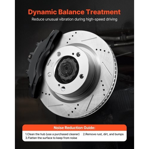 Front & Rear Ceramic Brake Kit Compatible with 2016-2021 Lexus LX570, 2016-2021 Toyota Land Cruiser, Drilled and Slotted Brake Rotors Ceramic Brake Pads Replacement Kit, 14 inch Front Rotors