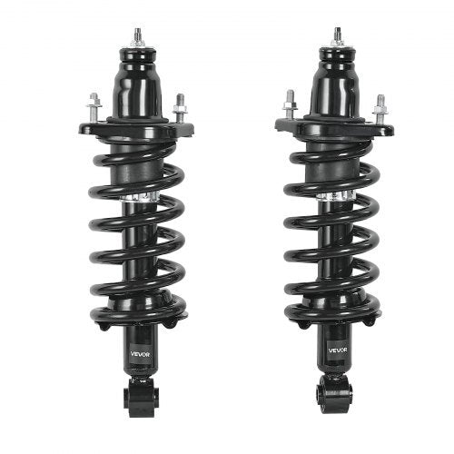 Rear Shock Absorber Strut Assembly, 2Pcs Shock and Strut Assembly with Coil Spring, Compatible with 2007-2009 Honda CR-V Models, Automotive Replacement Struts for OE 172497L 172497R