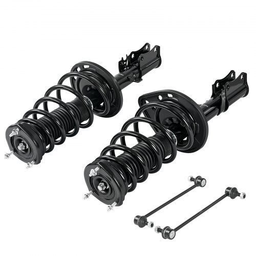 Rear Shock Absorber Strut Assembly, 2Pcs Shock and Strut Assembly with Stabilizer Bar & Coil Spring, Compatible with 2007-2011 Toyota Camry and 2008-2012 Toyota Avalon Models, OE 172401