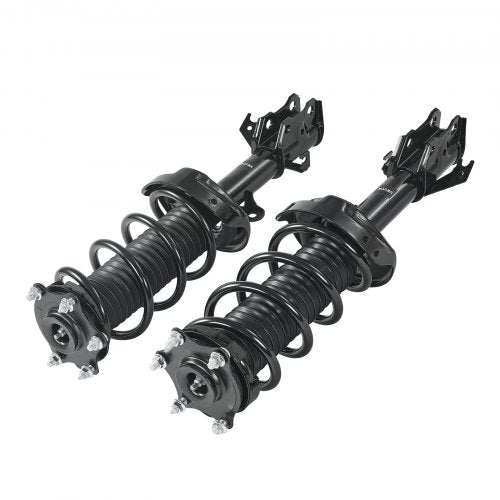 Front Shock Absorber Strut Assembly, 2Pcs Shock and Strut Assembly with Coil Spring, Compatible with 2007-2014 Honda CR-V, Automotive Replacement Struts, OE 272491/272492
