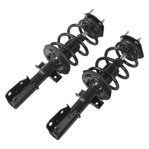 Front Shock Absorber Strut Assembly, 2Pcs Shock and Strut Assembly with Coil Spring, Fit 2007-2012 GMC Acadia, 2008-2012 Buick Enclave, 2009-2012 Chevrolet Traverse, Replace OE 11680 / 172518