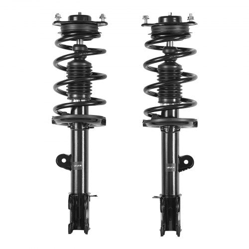 Front Shock Absorber Strut Assembly, 2Pcs Shock and Strut Assembly with Coil Spring, Compatible with 2011-2013 Kia Sorento, Automotive Replacement Struts for OE 172712 / 172713