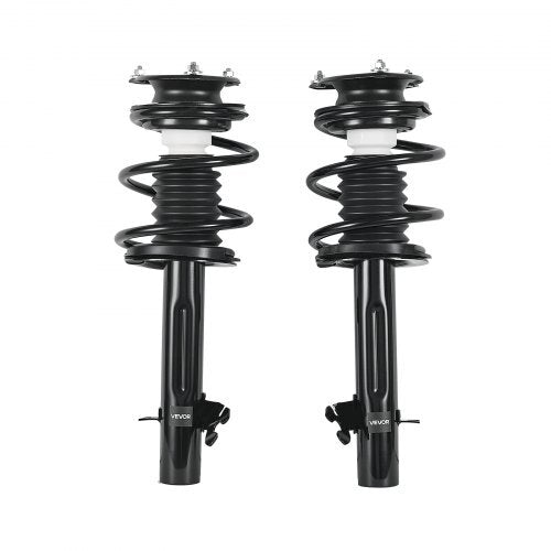 Front Shock Absorber Strut Assembly, 2Pcs Shock and Strut Assembly with Coil Spring, Compatible with 2002-2006 Mini Cooper Convertible, Automotive Replacement Struts for OE 172265 / 172266