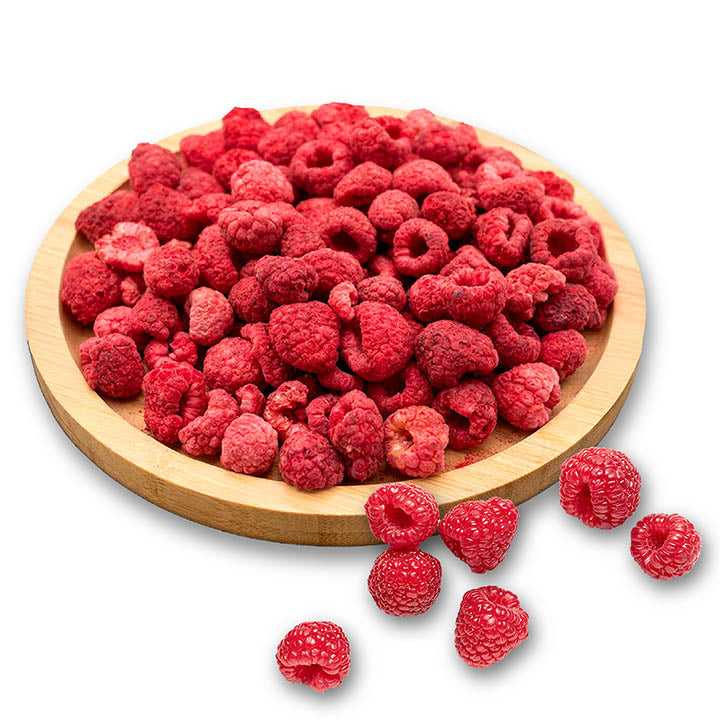 Freeze-Dried Raspberry Whole - Grade A Raspberries - Single Ingredient