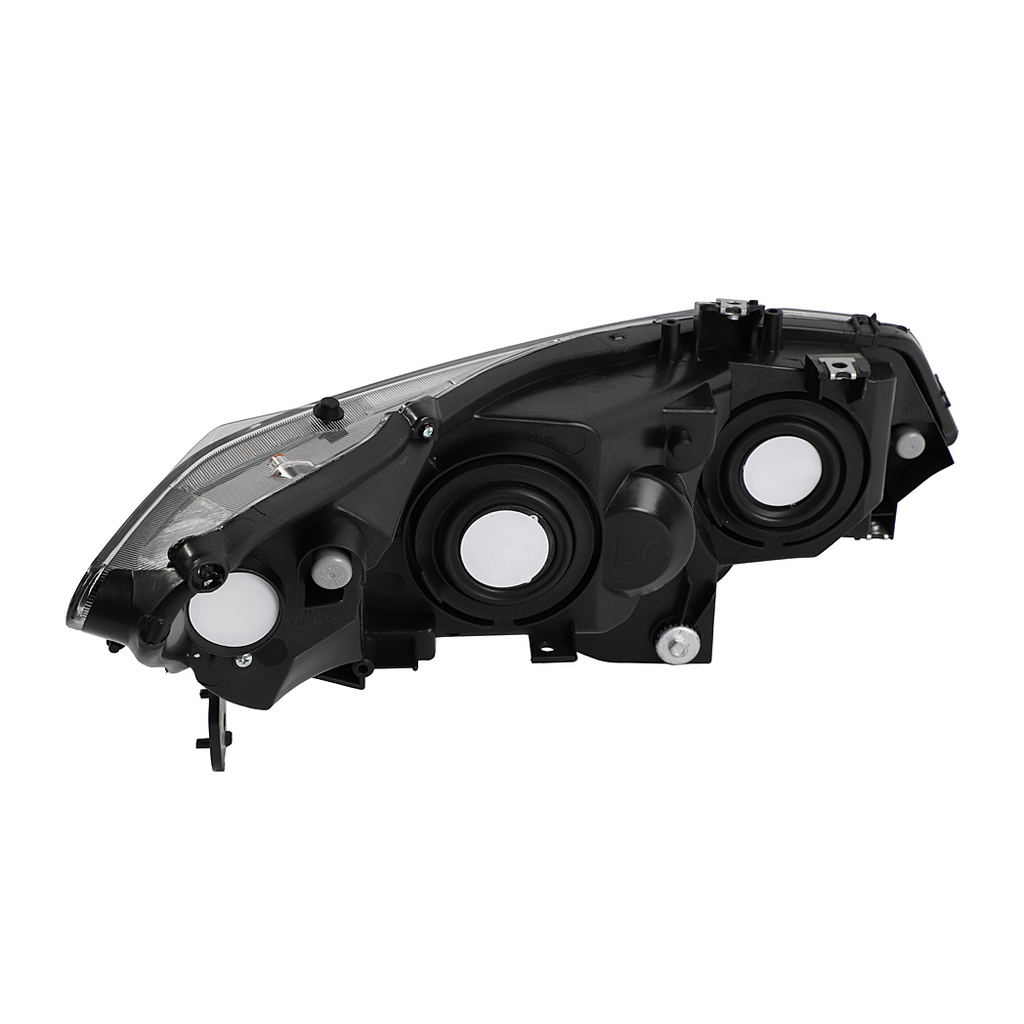 2pcs Front Left Right Headlights for Honda Civic 2006-2011 2dr Coupe Models Only Black