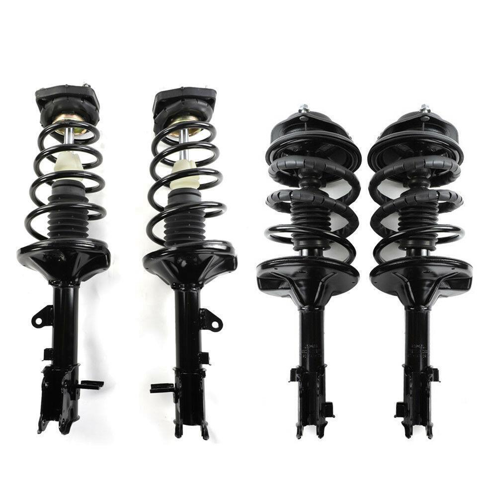 4x Quick Complete Shock Strut Spring Coil for 2000-2006 Hyundai Elantra 2.0L
