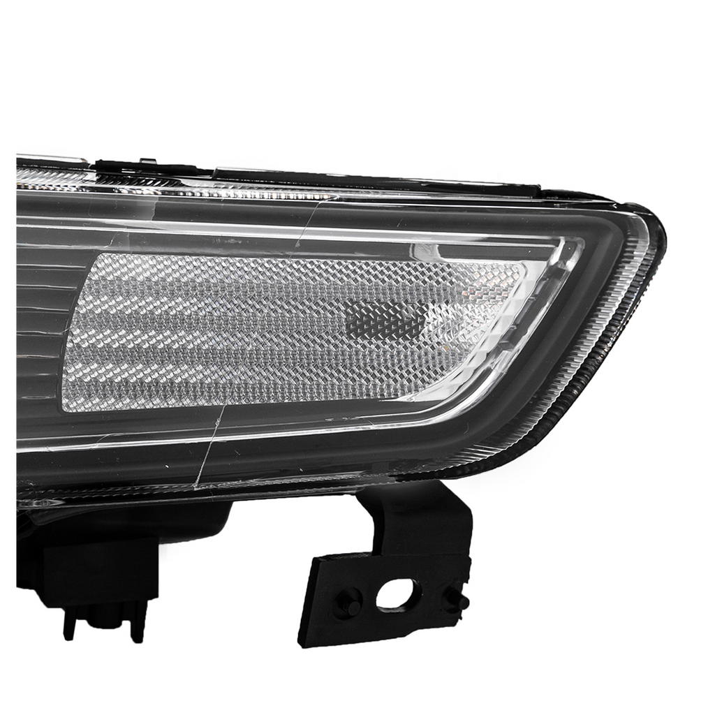 Set of (2) Headlights Halogen  Factory Black Clear for 2004-2008 Acura TSX