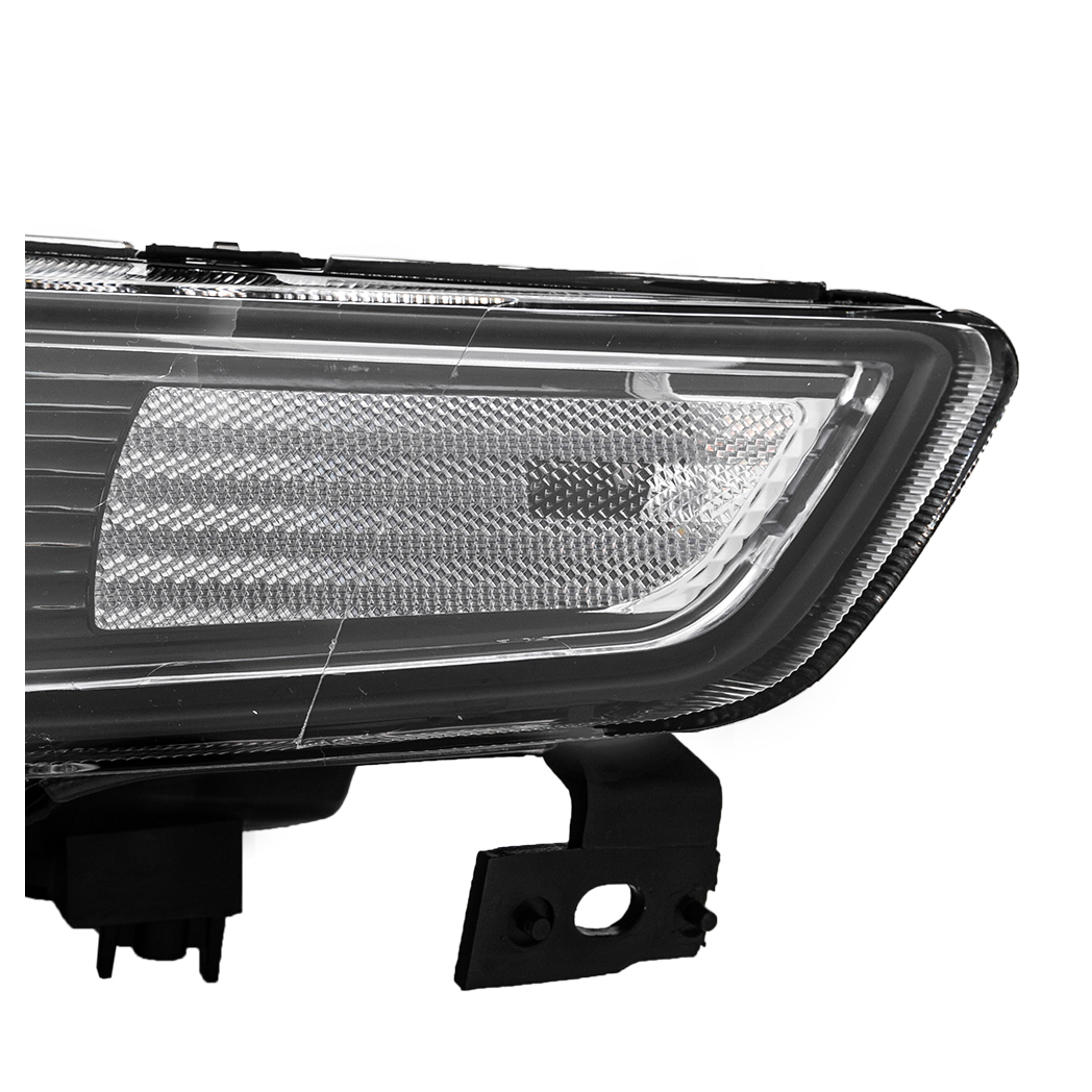 Set of (2) Headlights Halogen  Factory Black Clear for 2004-2008 Acura TSX