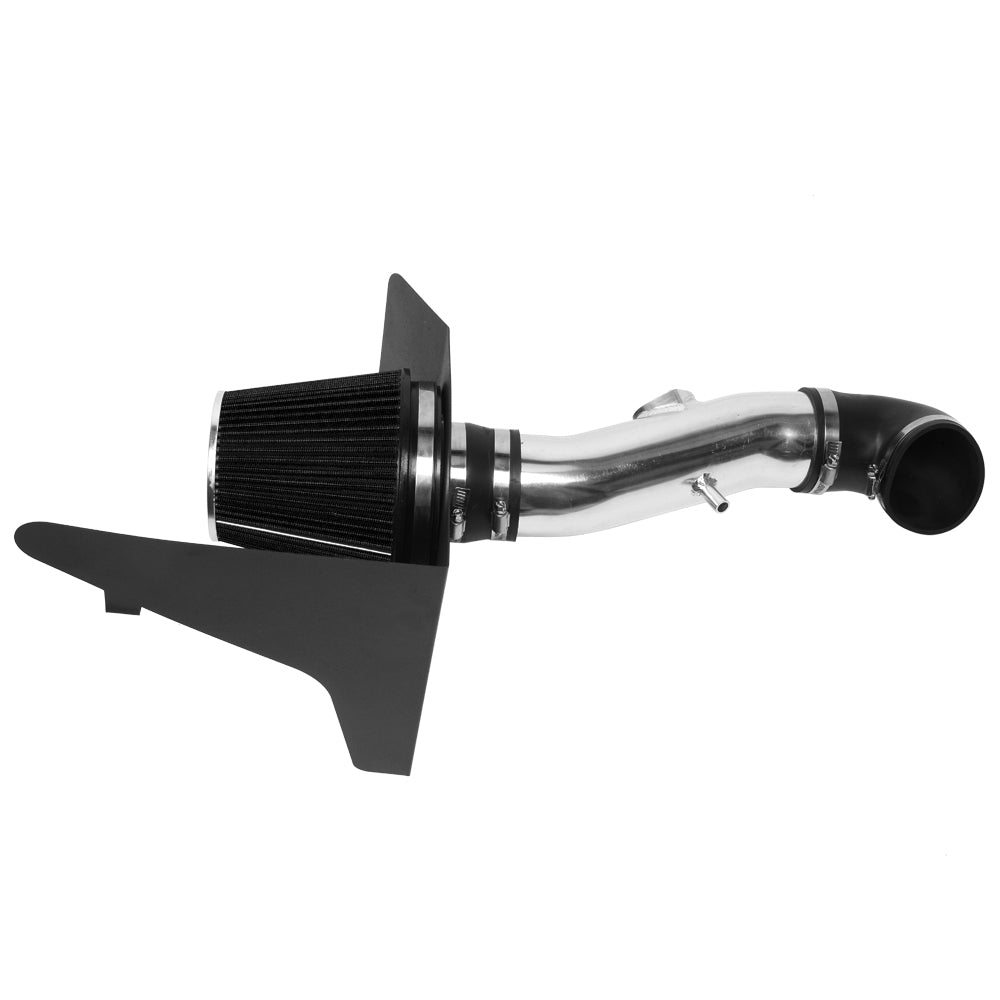 3.5" Intake Pipe With Air Filter for Chevrolet Camaro 2010-2011 3.6L V8 Black