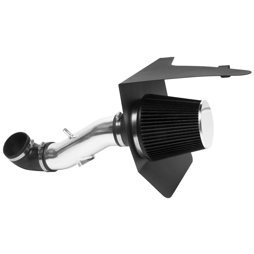 3.5" Intake Pipe With Air Filter for Chevrolet Camaro 2010-2011 3.6L V8 Black