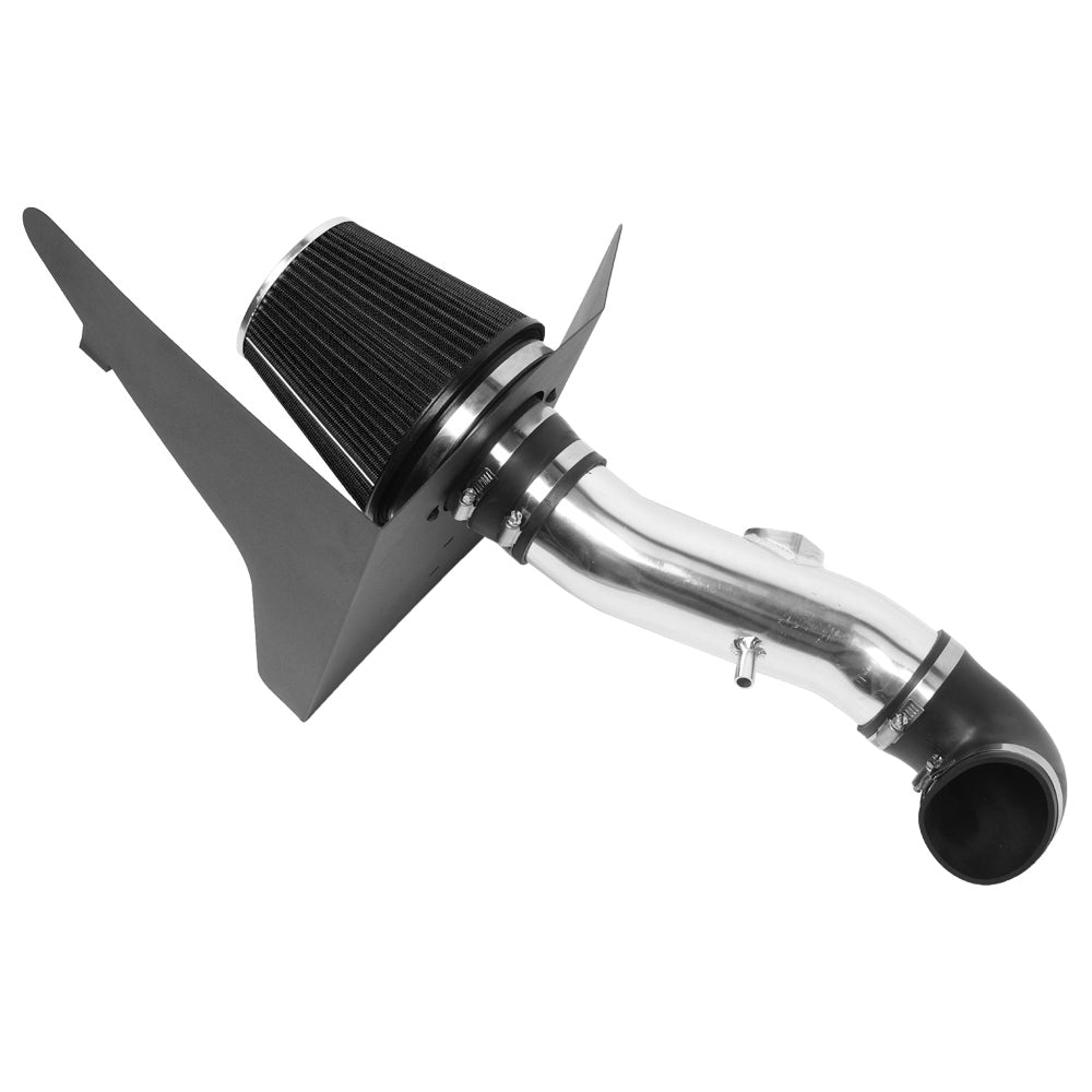 3.5" Intake Pipe With Air Filter for Chevrolet Camaro 2010-2011 3.6L V8 Black