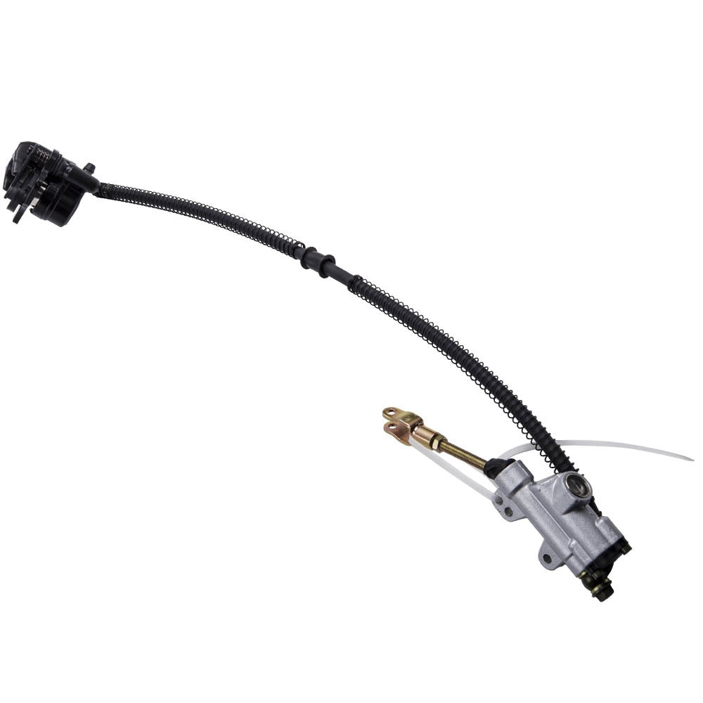 ATV Quad Rear Disc Brake Assembly Master Cylinder Caliper for GoKart Drift Trike