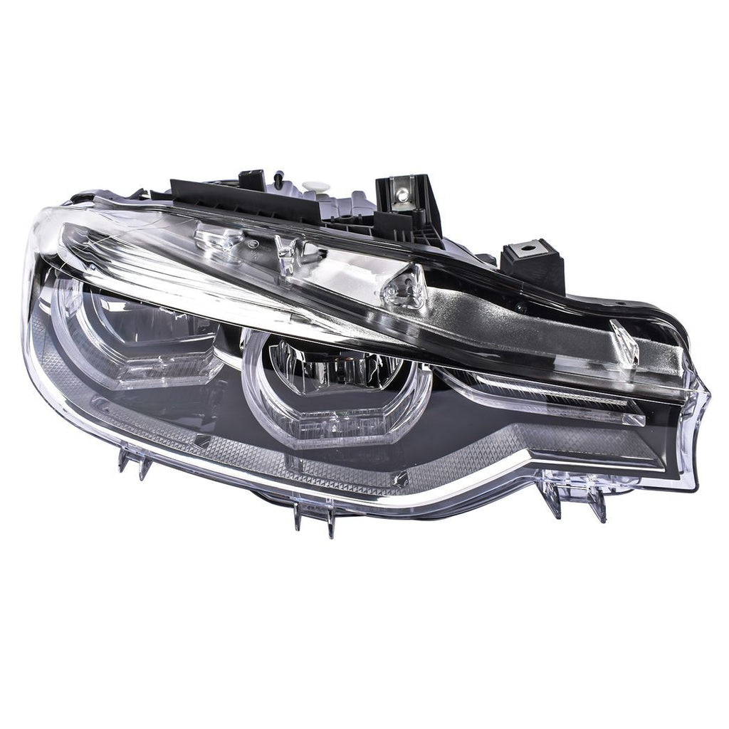 Right Side LED Headlight (8-Pin, No AFS) for LHD BMW 3 Series F30 F35 330i 328i 320i 2016-2019 63117419630