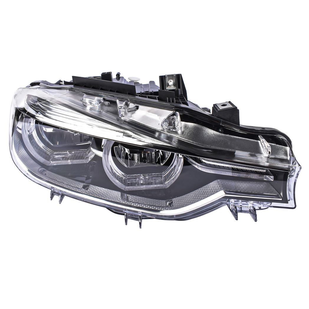 Right Side LED Headlight (8-Pin, No AFS) for LHD BMW 3 Series F30 F35 330i 328i 320i 2016-2019 63117419630
