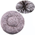Calming Plush Donut Pet Bed – Washable Anti-Anxiety Dog & Cat Bed