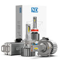 Emitting Color: Blue, Ships From: CHINA - NAOEVO H7 LED Canbus H4 Lamp 140W 16800LM Anti Error HB4 6000K luces Led HB3 9005 H11 Car Headlight Bulb farol do carro lmpadas