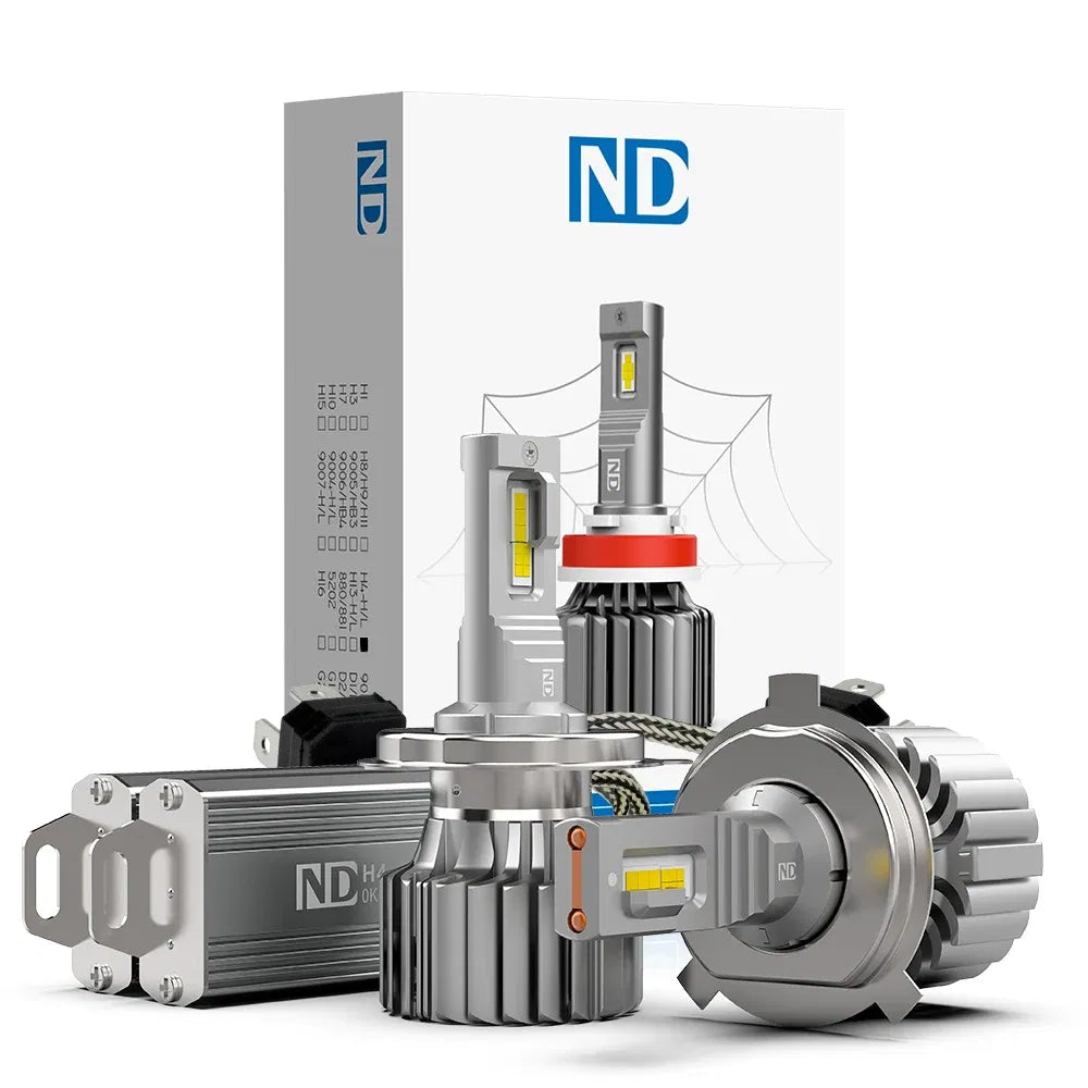 Emitting Color: Blue, Ships From: CHINA - NAOEVO H7 LED Canbus H4 Lamp 140W 16800LM Anti Error HB4 6000K luces Led HB3 9005 H11 Car Headlight Bulb farol do carro lmpadas