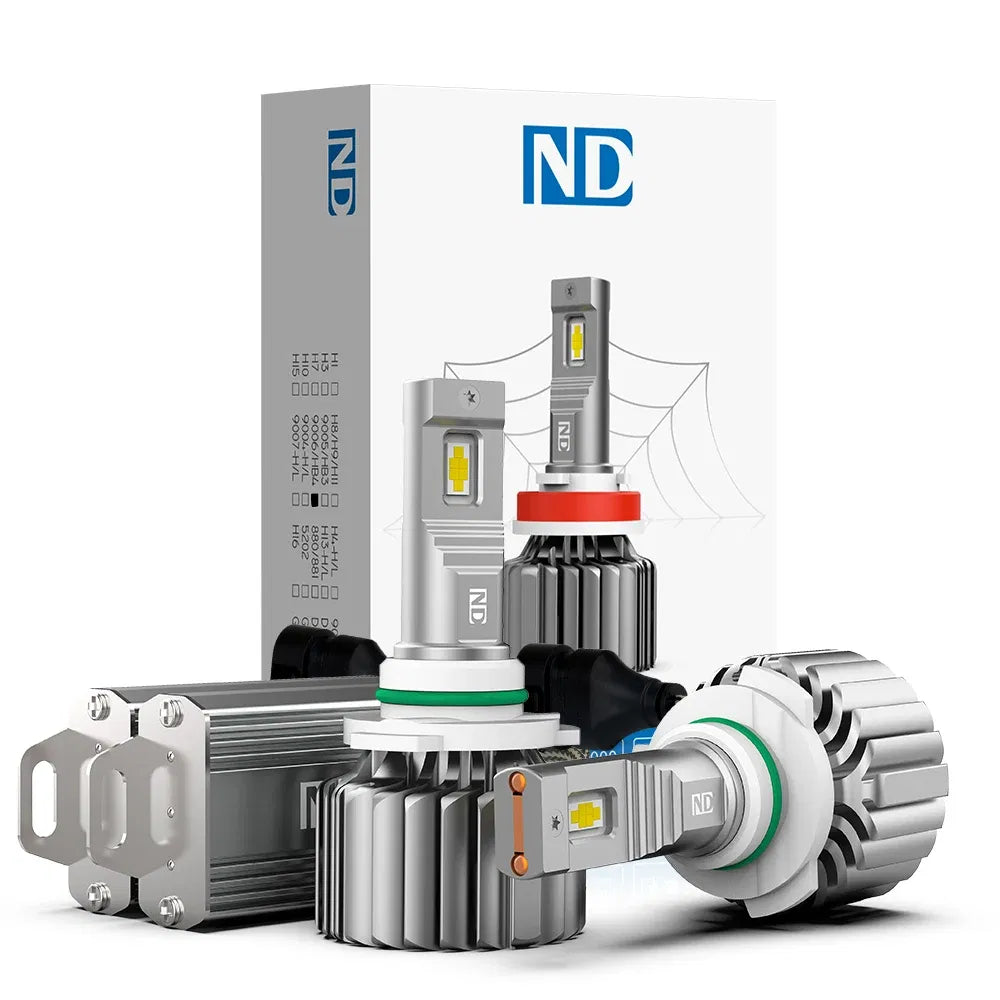 Emitting Color: DEEP BLUE, Ships From: CHINA - NAOEVO H7 LED Canbus H4 Lamp 140W 16800LM Anti Error HB4 6000K luces Led HB3 9005 H11 Car Headlight Bulb farol do carro lmpadas