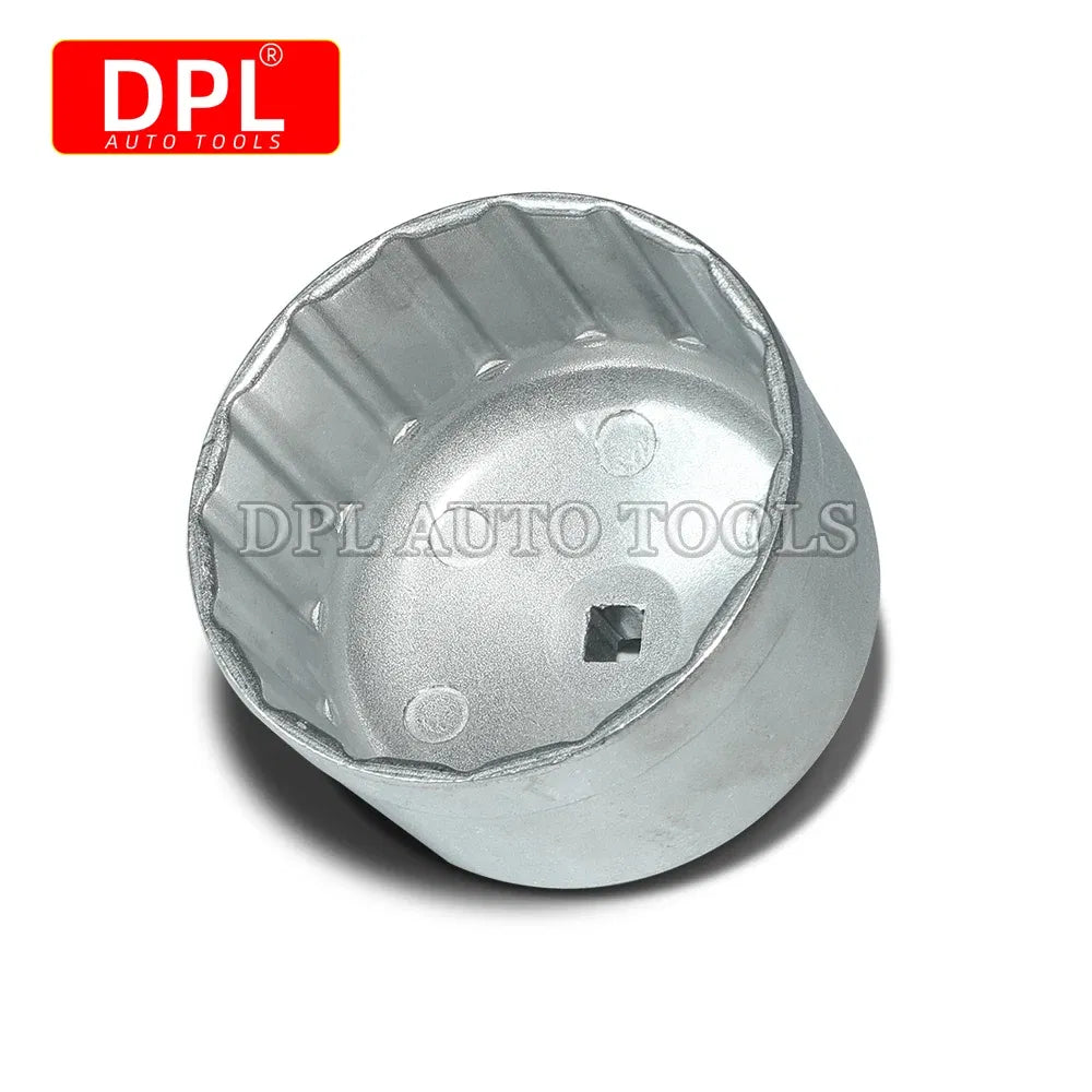 Ships From: CHINA - Oil Filter Wrench Cartridge Style 86mm 16 Flutes Filter Housing Caps Oil Filter Remover Tools Silver for BMW Volvo