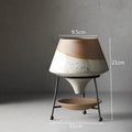 Ceramic Elegance: Two-Tone Flower Pots