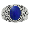 Natural Lapis Lazuli - Afghanistan Ring size-8 R-1277 SDR248087