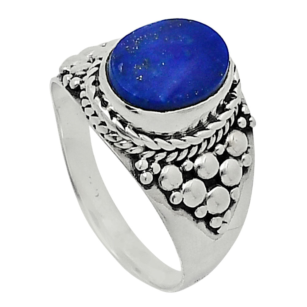 Natural Lapis Lazuli - Afghanistan Ring size-8 R-1277 SDR248087