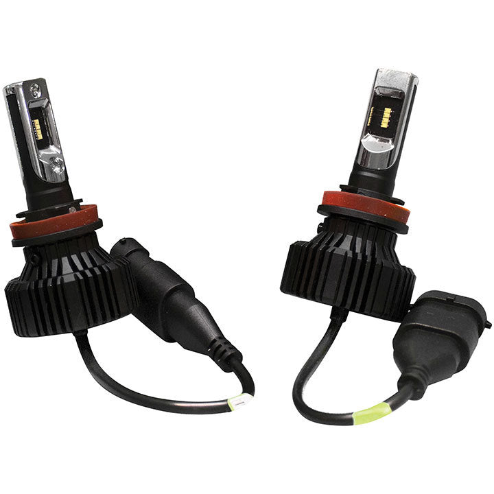 Street Vision Fan Less LED Headlights Shallow mount Design