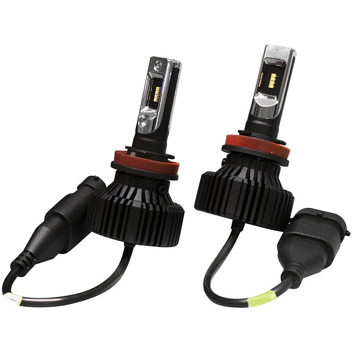 Street Vision Fan Less LED Headlights H/L Shallow mount Design