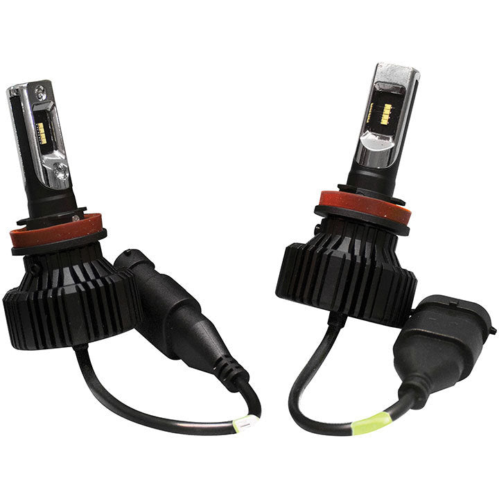 Street Vision Fan Less LED Headlights H/L Shallow mount Design