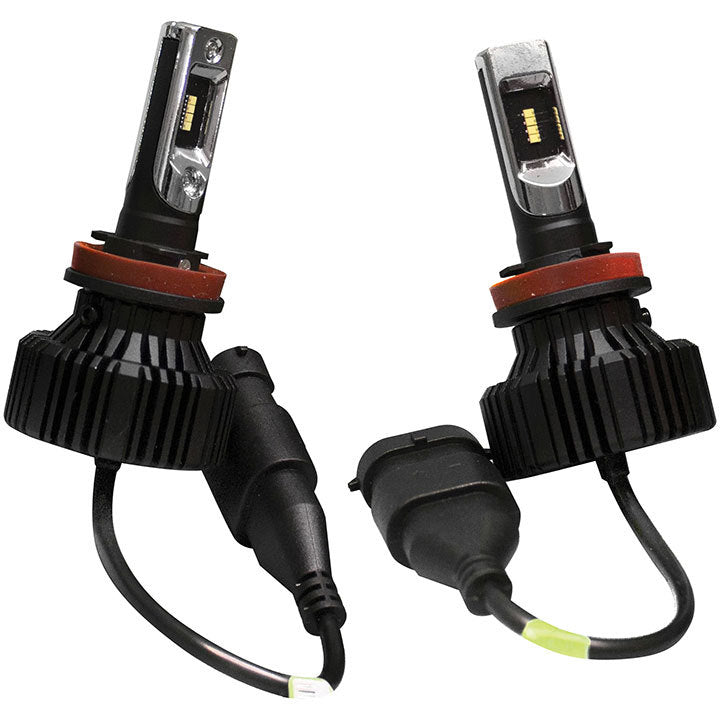 Street Vision Fan Less LED Headlights Shallow mount Design
