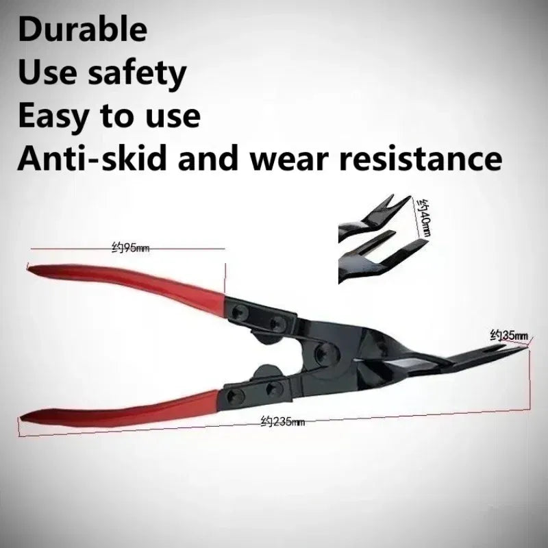 Color Name: Brown - Car Headlight Repair Installation Tool Trim Clip Removal Pliers Van Door Panel Fascia Dash Upholstery Remover Tool Dropshipping