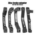 Color: PURPLE - MTB Brake Disc Adapter Hydraulic Brakes Bracket IS PM Brake Caliper Disc Post Mount Adapter for 140 160 180 203mm Rotor