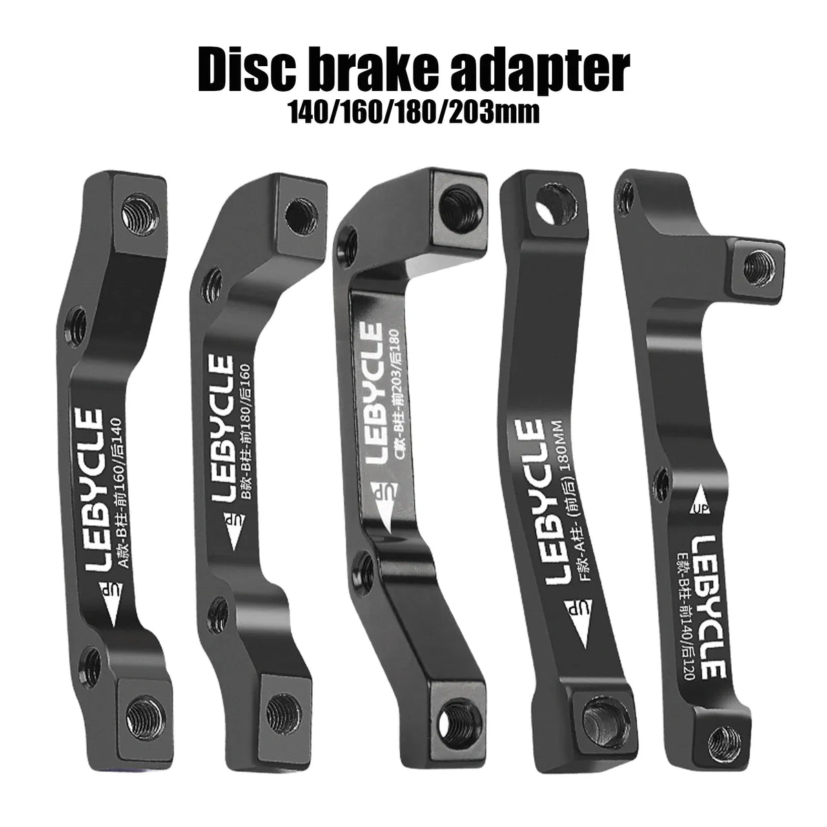 Color: PURPLE - MTB Brake Disc Adapter Hydraulic Brakes Bracket IS PM Brake Caliper Disc Post Mount Adapter for 140 160 180 203mm Rotor