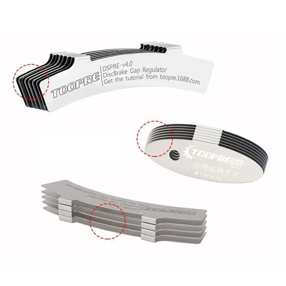 Color: black - Disc Brake Adjuster Bicycle Disc Brake Pads Adjusting Tool Steel MTB Bike Brake Adjustment Pads Cycling Repair Tools