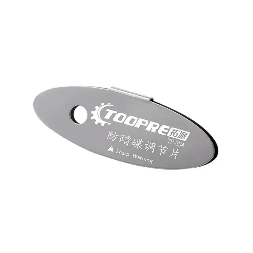 Color: WHITE - Disc Brake Adjuster Bicycle Disc Brake Pads Adjusting Tool Steel MTB Bike Brake Adjustment Pads Cycling Repair Tools