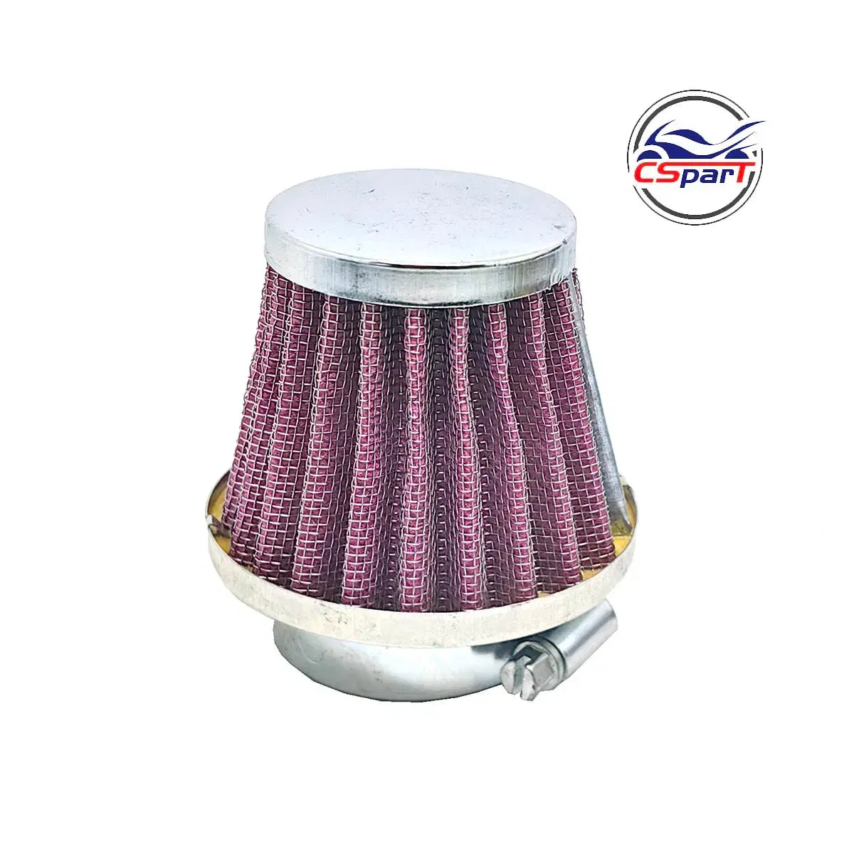 Color: Blue - 35MM 38MM 44MM 54MM 58MM Air filter Mini Moto Dirt Pit Bike ATV Quad Scooter Buggy Pocket Parts