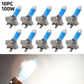 Emitting Color: RGB - 2pcs H7 LED Bulbs 55W 100W Halogen Bulbs Super Bright White Fog Lights 12V White Auto Bulb Headlights Lamp