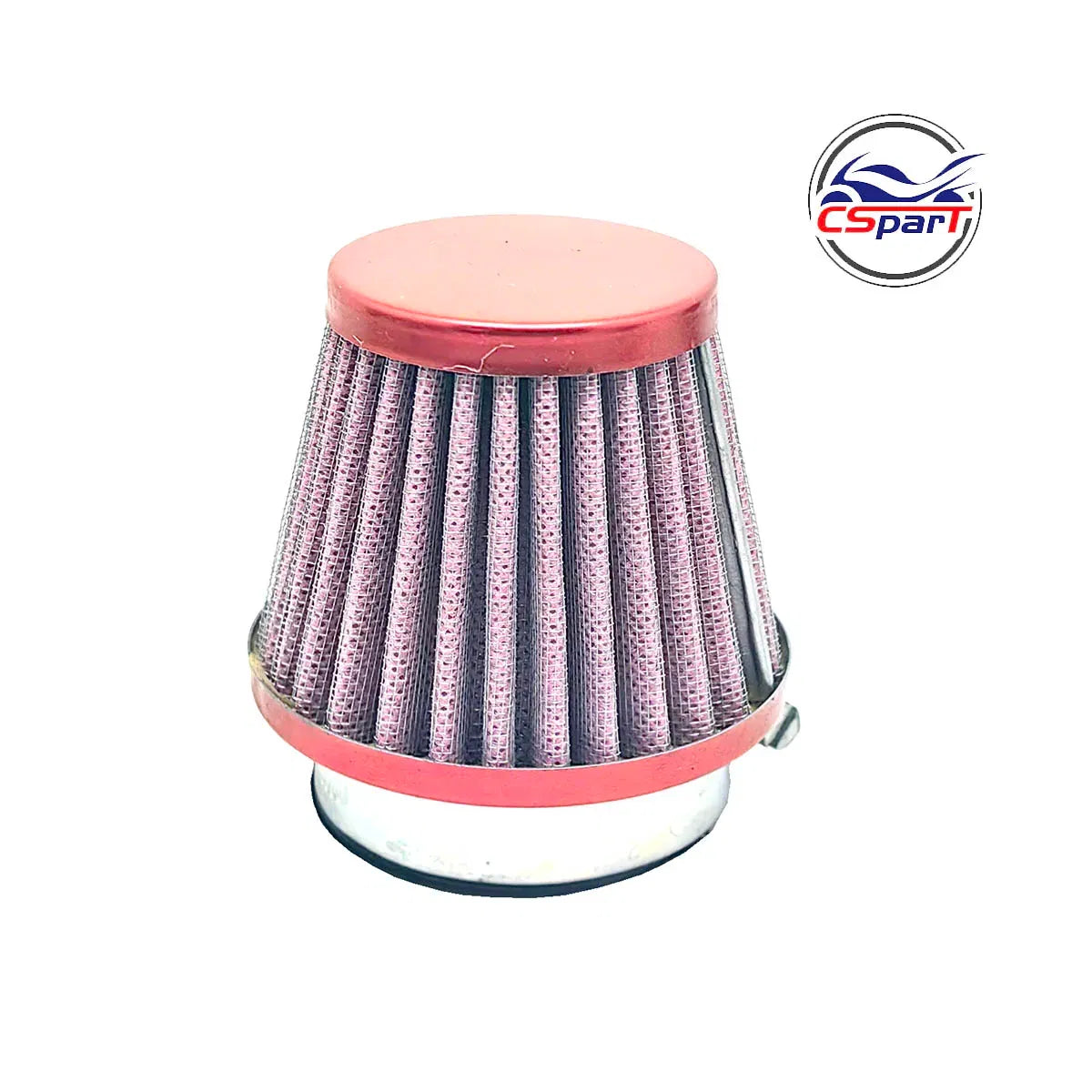 Color: Pink - 35MM 38MM 44MM 54MM 58MM Air filter Mini Moto Dirt Pit Bike ATV Quad Scooter Buggy Pocket Parts