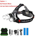Emitting Color: Cold White, Ships From: CHINA - ZK20 LED Headlamp 8000 Lumen Torch Flashlight Headlight Waterproof Head Light Camping Hiking Fishing Mining Light Lamp Torch