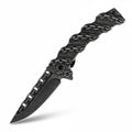 Stainless Steel Folding Knife Portable Utility Knife for Camping