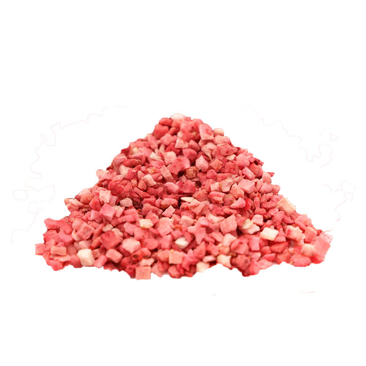Freeze-Dried Strawberry Granules - Wholesale Strawberry Pieces - Single Ingredient
