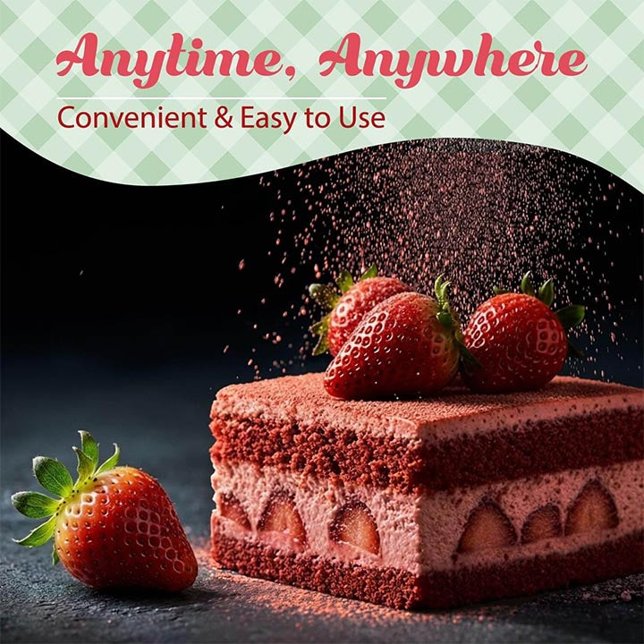 Freeze-Dried Strawberry Powder For Smoothies and Baking - Strawberry Smoothie - Single Ingredient