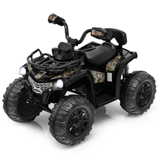 12V Kids Ride On ATV 4 Wheeler with MP3 and Headlights-Red