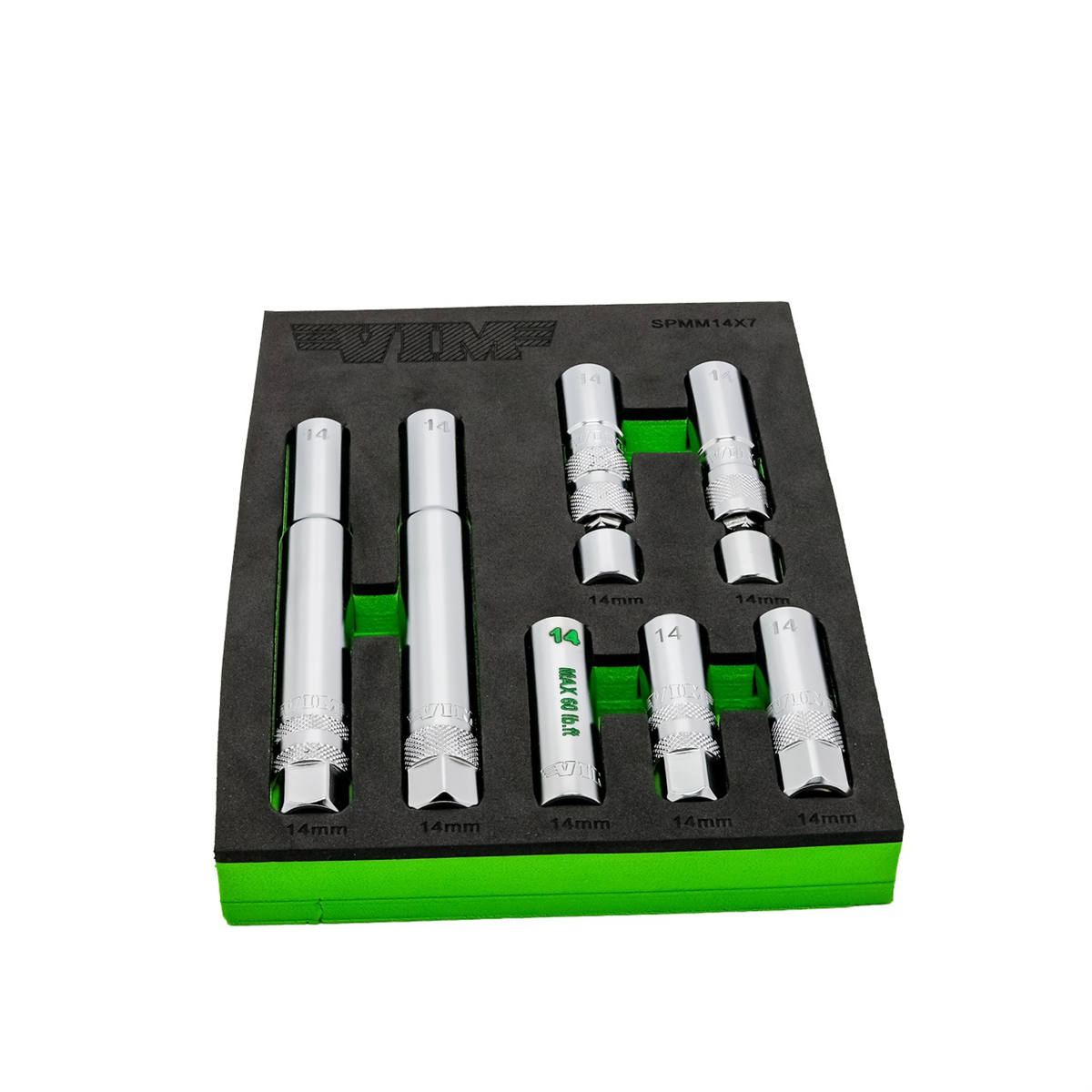 Vim 7 pc. 14mm spark plug master set