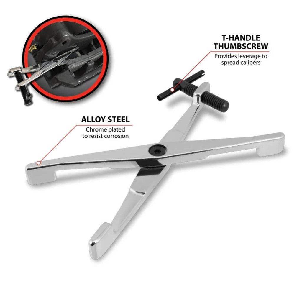 Performance Tool "X-Type" Brake Pad Piston Spreader