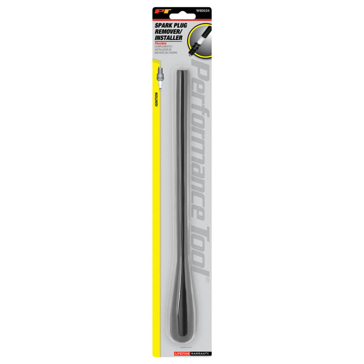 Performance Tool 13" Rubber Spark Plug Install and Removal Tool