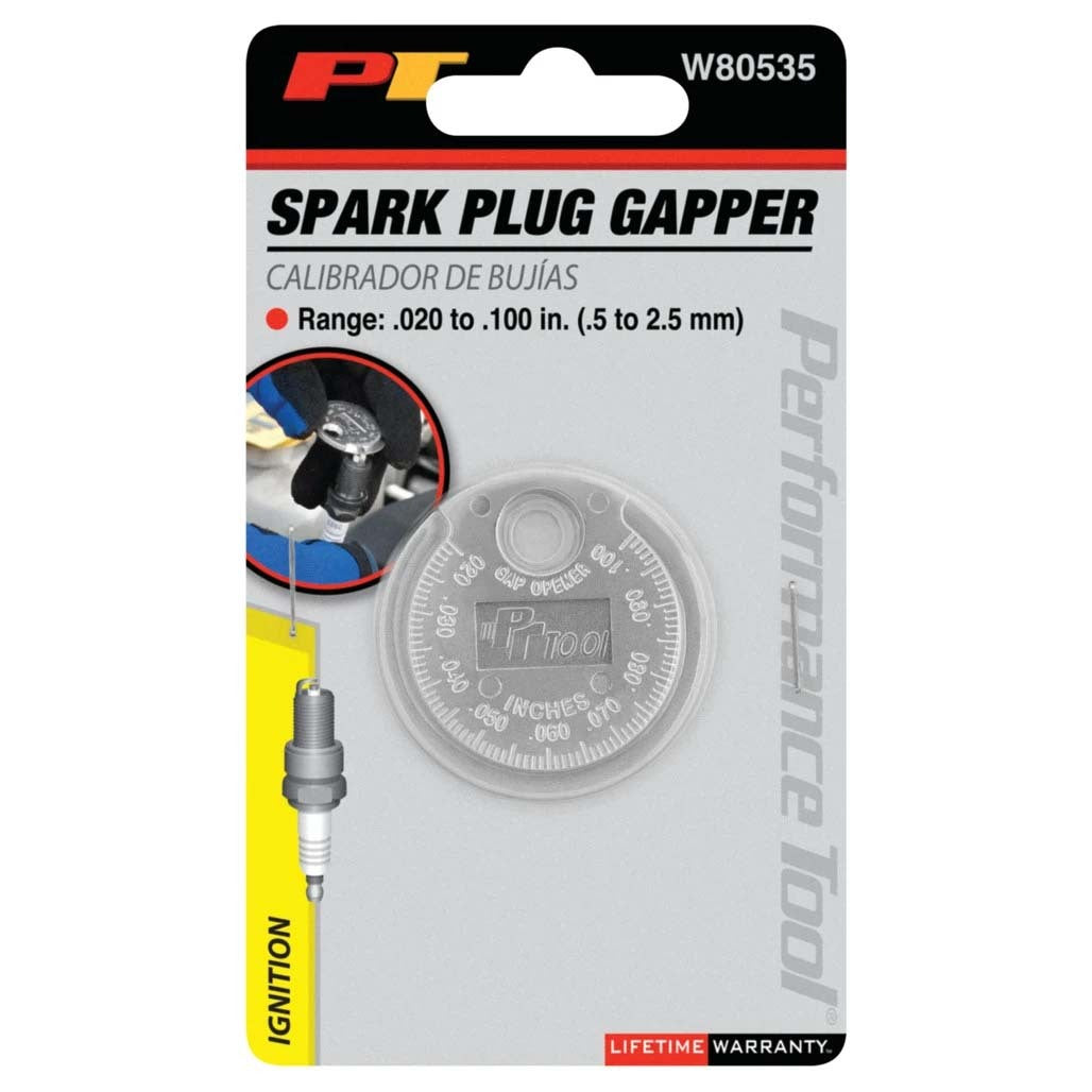 Performance Tool Spark Plug Gap Gauge (Metric/SAE)